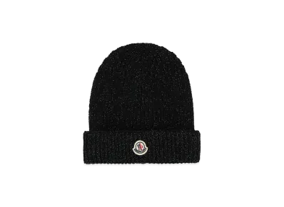 MONCLER Kids Beanie "Black"