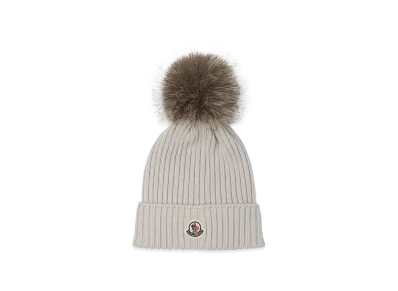 MONCLER Kids Beanie "Beige"