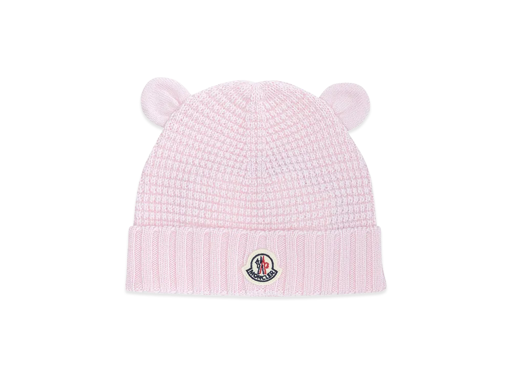 MONCLER Kids Beanie "Pink"