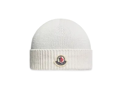 MONCLER Kids Beanie "White"