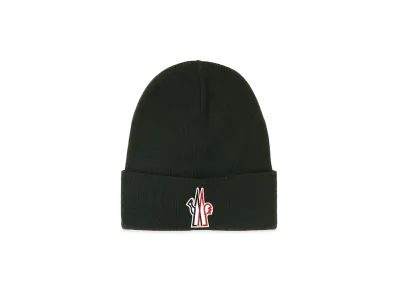 MONCLER Grenoble Beanie Hat "Green"