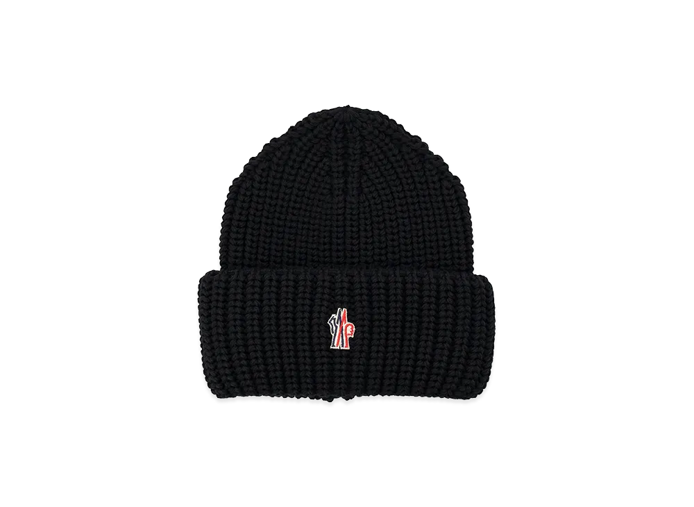 MONCLER Grenoble Beanie Hats "Black"