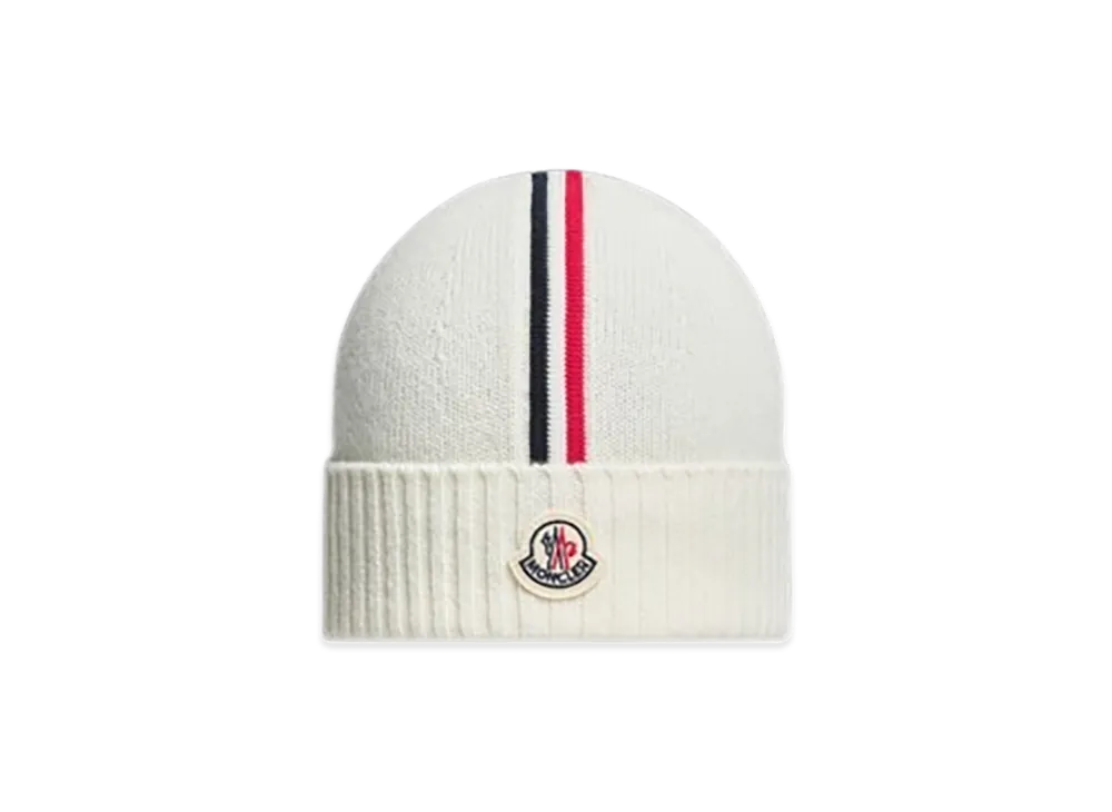 MONCLER Kids Beanie "White"