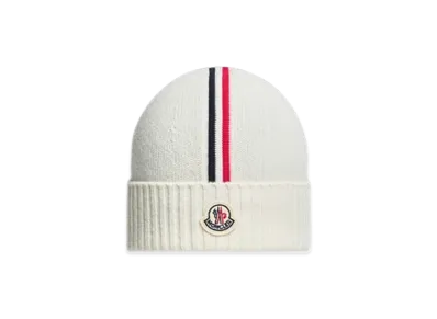 MONCLER Kids Beanie "White"