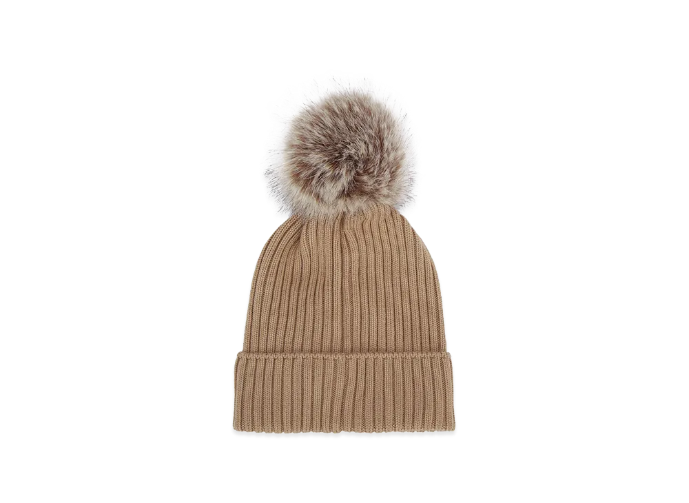 MONCLER Kids Beanie "Beige"