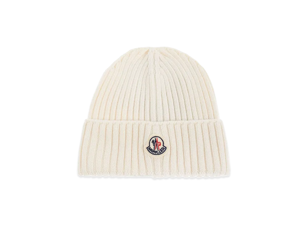 MONCLER Kids Beanie "White"