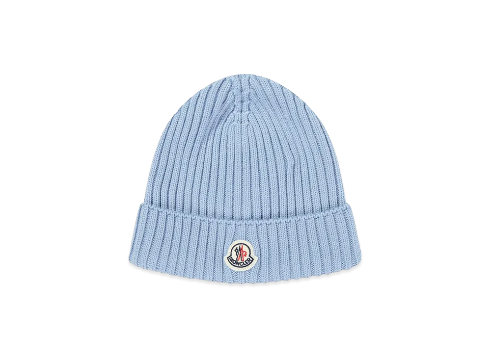 ★MONCLER★モンクレール★キッズLサイズ★アイボリー★ビーニー★ ホワイト ニットキャップ : アクセサリー & シューズ 向けの キッズ