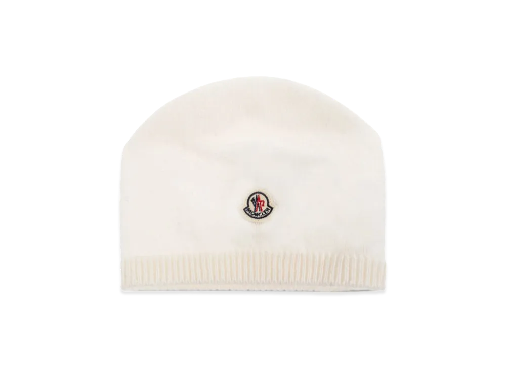 MONCLER Kids Beanie "White"