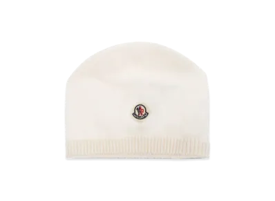 MONCLER Kids Beanie "White"