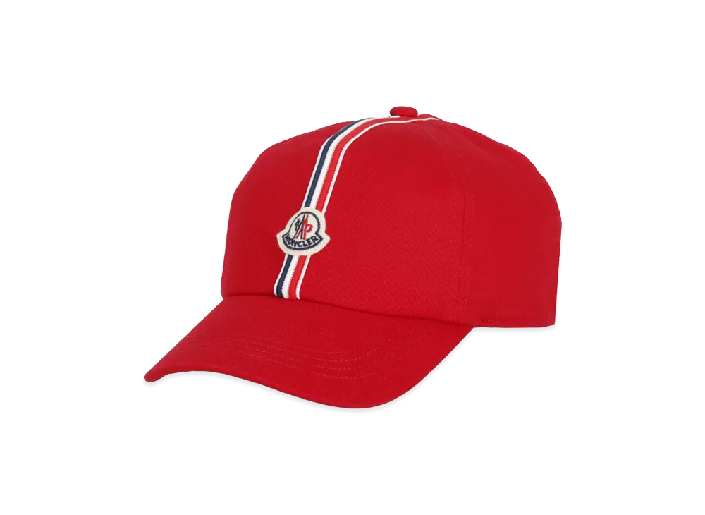 MONCLER Kids Cap "Red"
