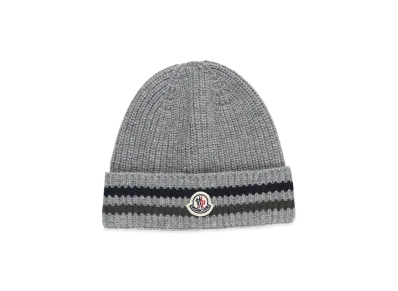 MONCLER Kids Beanie "Gray"