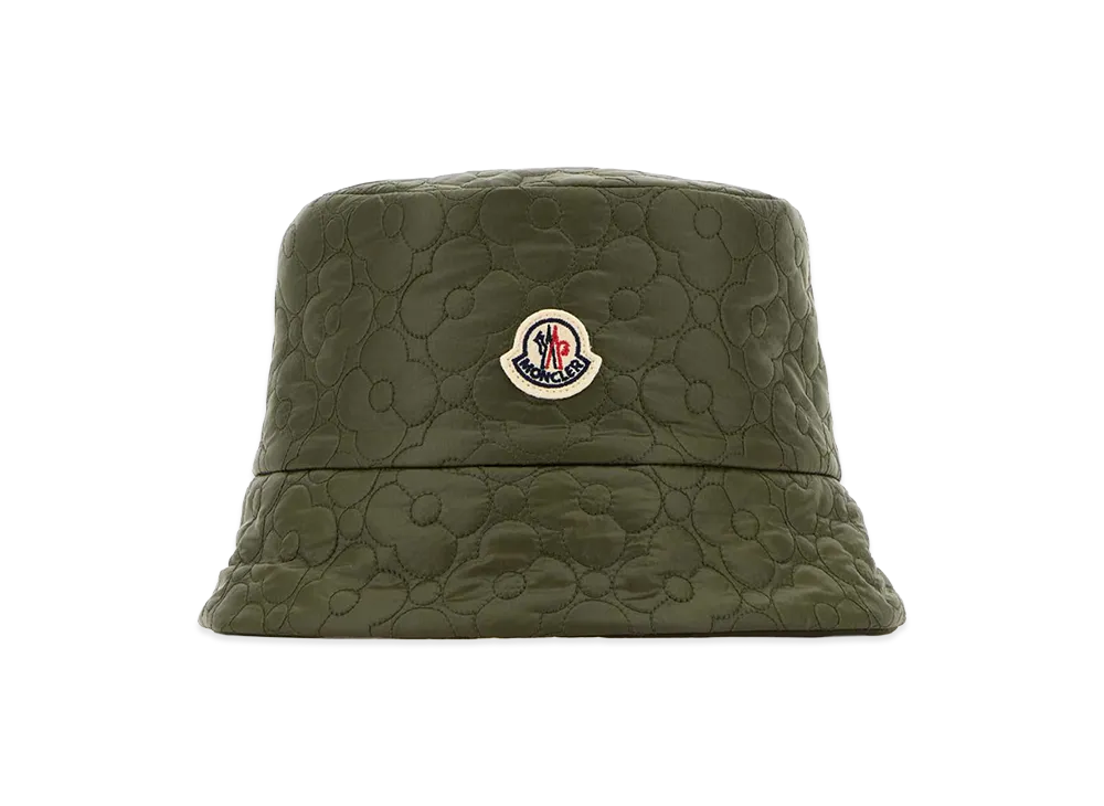 MONCLER Women's Nylon Reversible Bucket Hat "Olive Green"