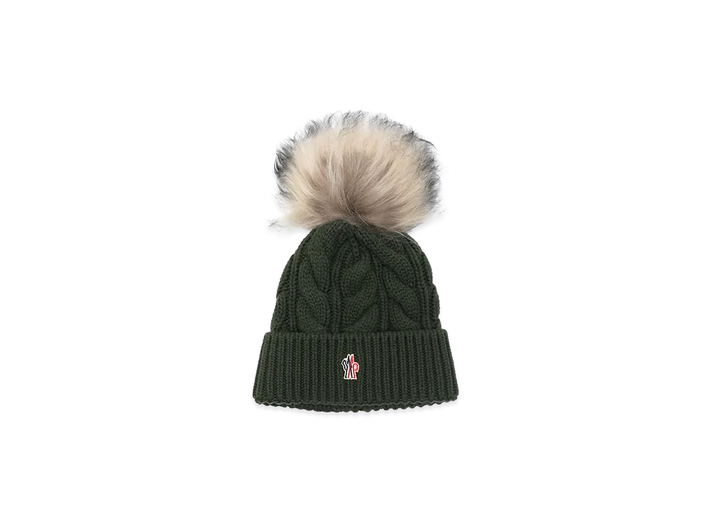 MONCLER Women's Grenoble Hats "Dark Green"