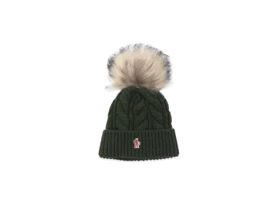 MONCLER Women's Grenoble Hats "Dark Green"