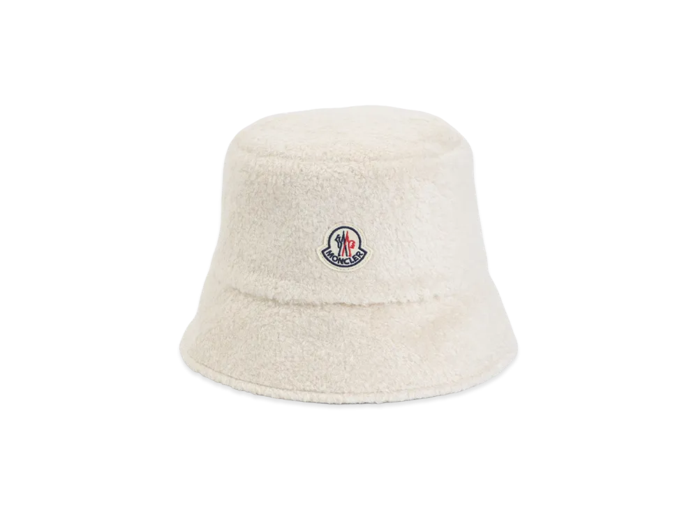MONCLER Women's Reversible Bucket Hat "White"