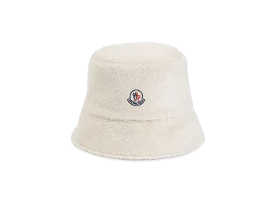 MONCLER Women's Reversible Bucket Hat "White"