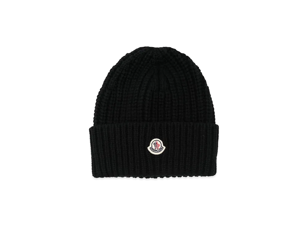 MONCLER Women's Wool And Cashmere Beanie "Black"