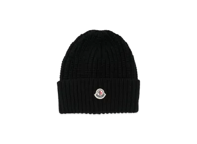 MONCLER Women's Wool And Cashmere Beanie "Black"