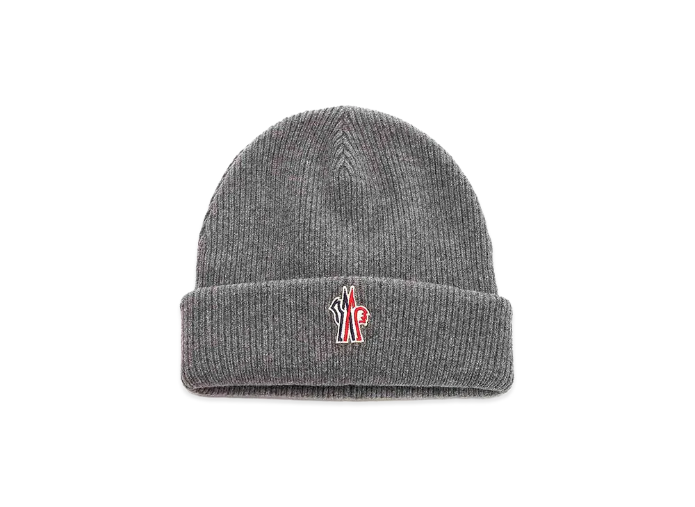 MONCLER Wool Beanie "Gray"