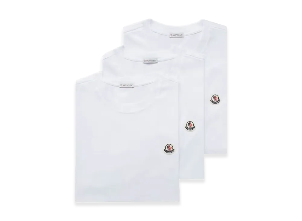 MONCLER SS Tshirt 3Pack 