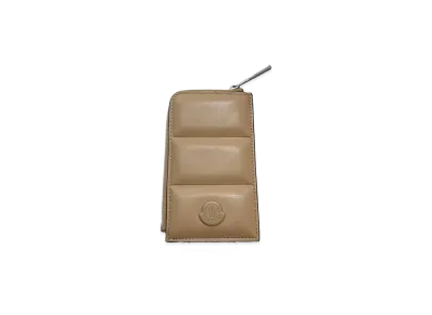 MONCLER Flat Card Holder "Beige"
