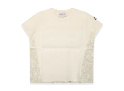 MONCLER Kids SS T-Shirt "White"