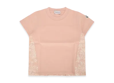 MONCLER Kids SS T-Shirt "Pink"