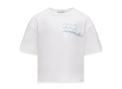 MONCLER Kids T-Shirts "White"