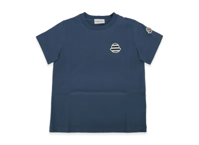 MONCLER Kids SS T-Shirt "Blue"
