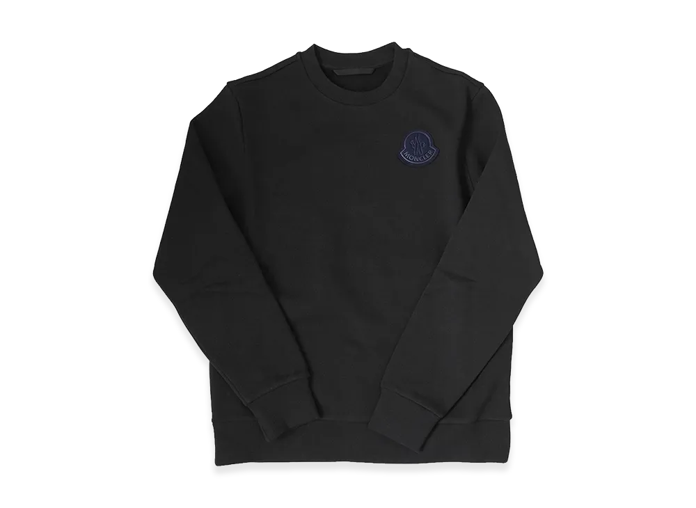 MONCLER Logo Sweat Shirt "Black"