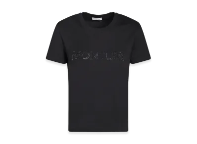 MONCLER Logo-Print T-Shirt "Black"