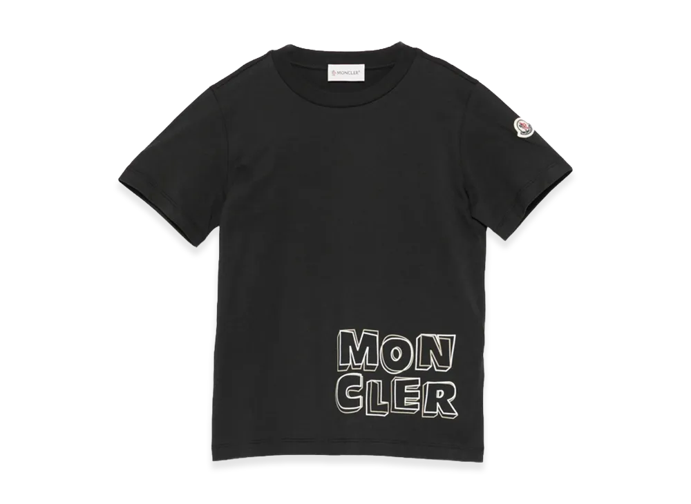 MONCLER Kids T-Shirt "Black"