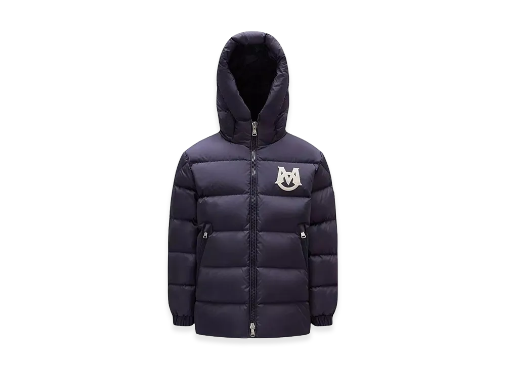 MONCLER Mark Short Parka "Blue"