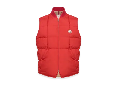 MONCLER Outwear Waistcoat "Red"