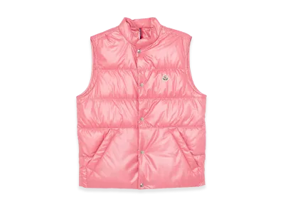 MONCLER Outwear Waistcoat "Pink"