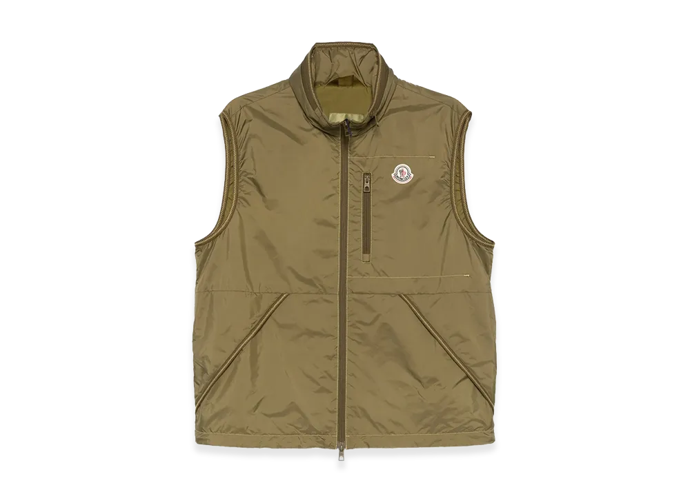 MONCLER Outwear Waistcoat "Green"