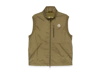 MONCLER Outwear Waistcoat "Green"