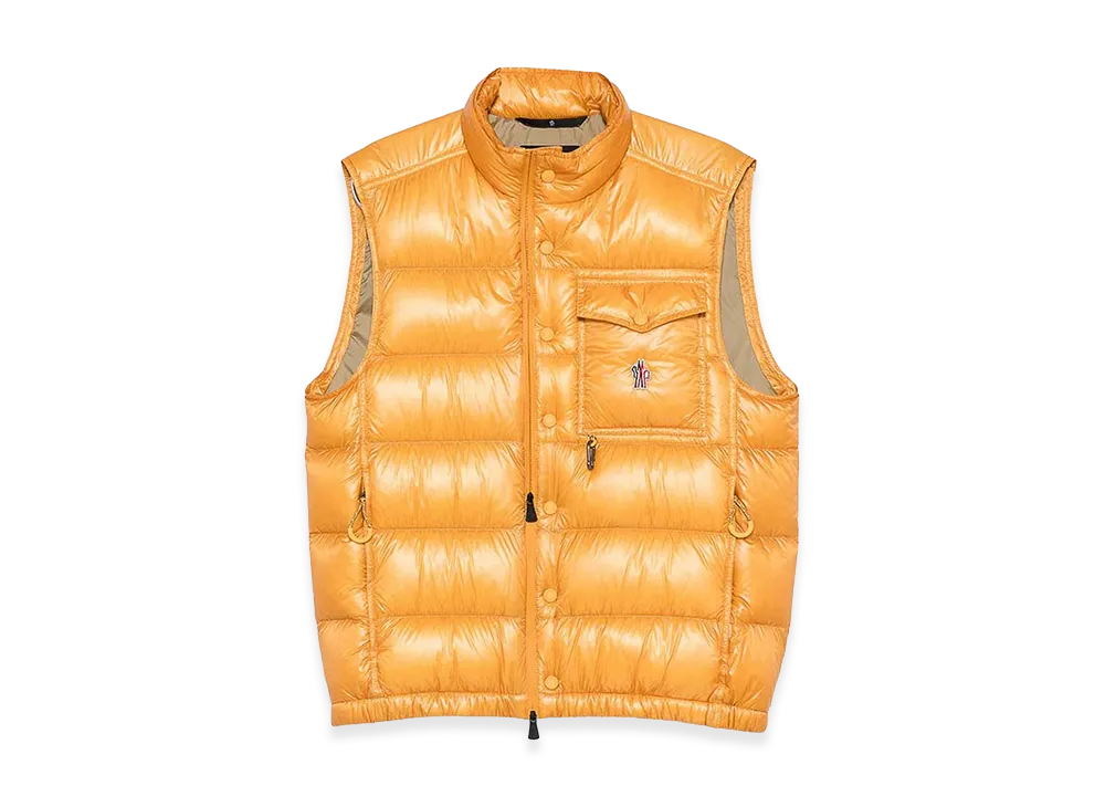MONCLER Outwear Waistcoat Grenoble "Yellow"