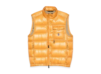 MONCLER Outwear Waistcoat Grenoble "Yellow"