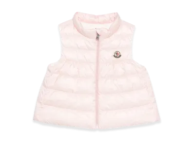 MONCLER Kids Waistcoat "Pink"