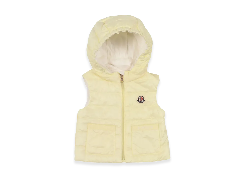 MONCLER Kids Waistcoat "Yellow"