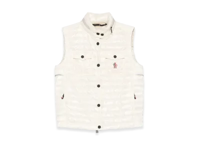 MONCLER Women's Waistcoat Grenoble "White"