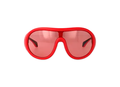 MONCLER Cloche Sunglasses "Red"