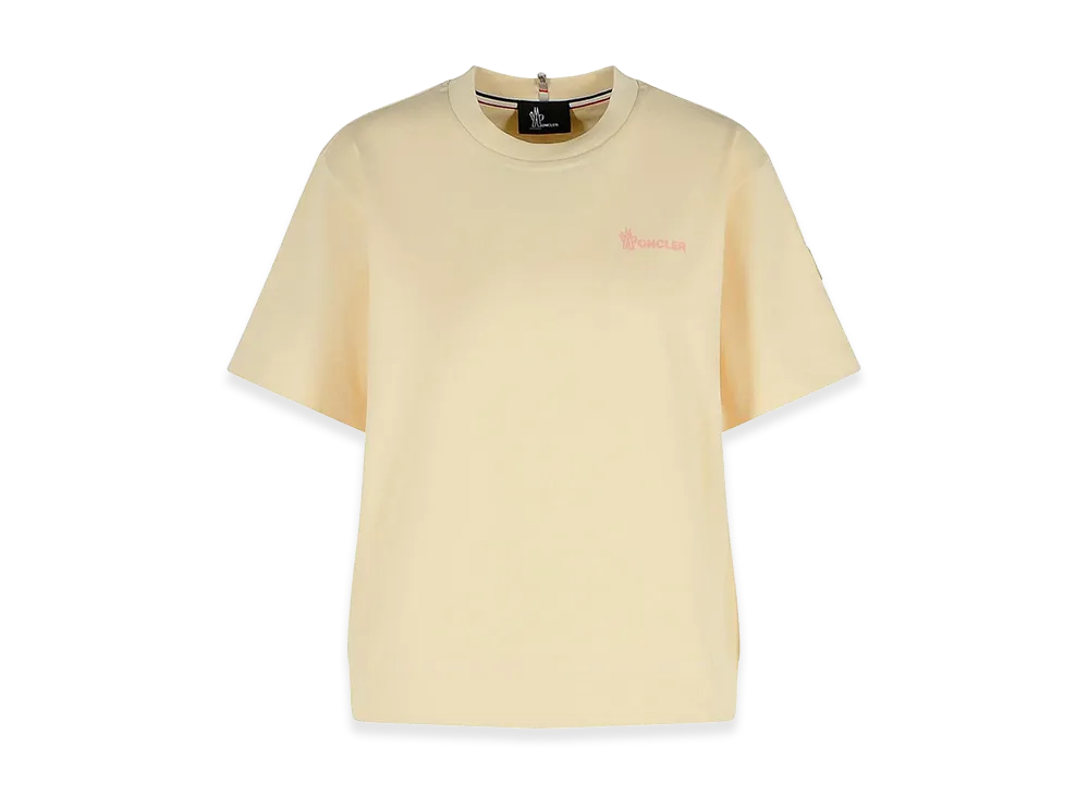 MONCLER Women's Cotton T-Shirt "Cream"