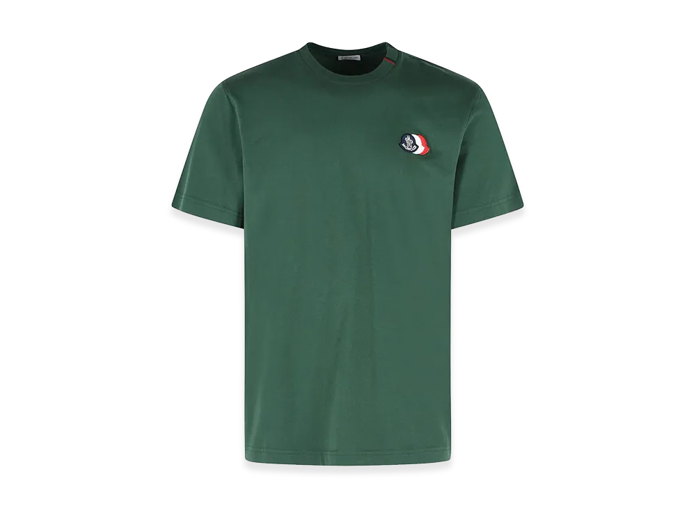 MONCLER Cotton T-Shirt "Green"