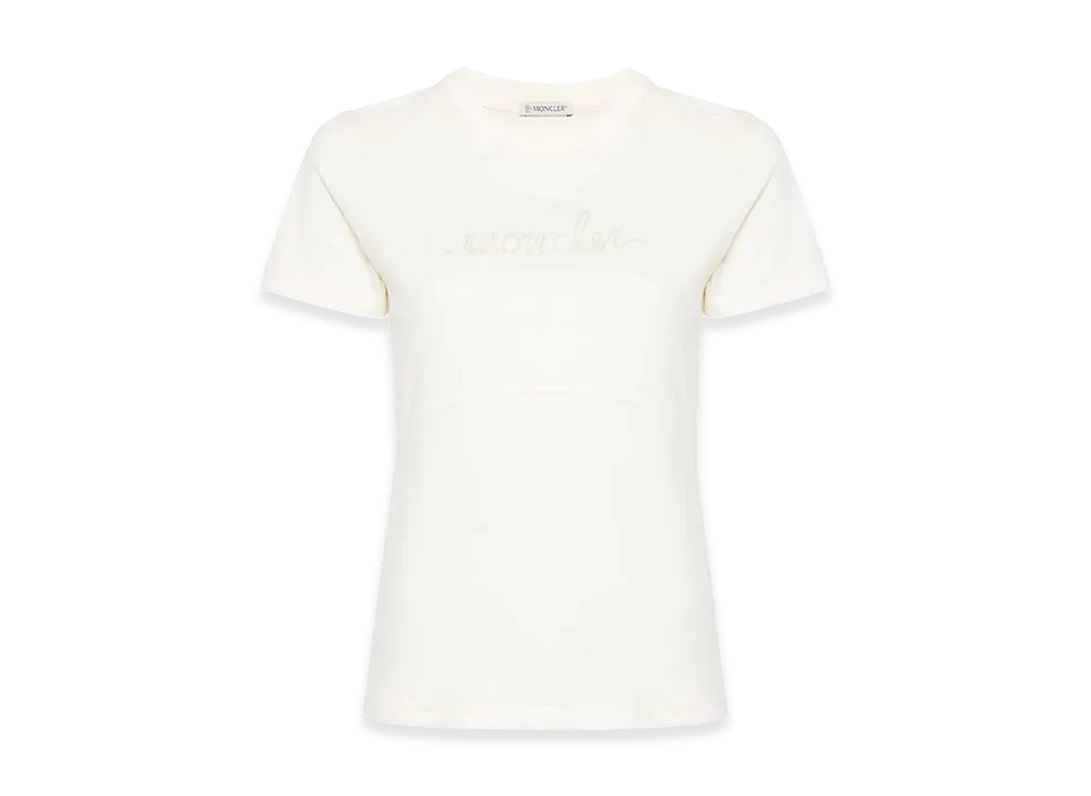 MONCLER Women's S/S T-Shirt "White"