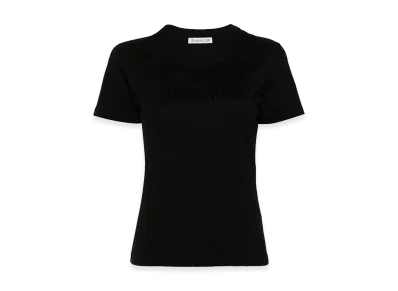 MONCLER Women's S/S T-Shirt "Black"