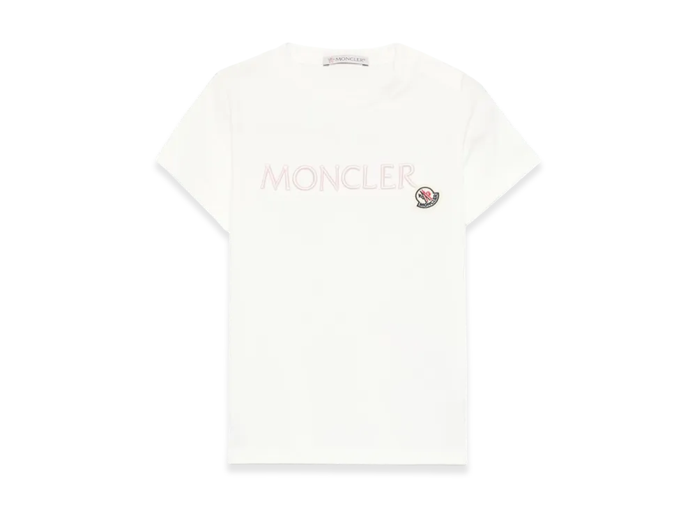 MONCLER Kids T-Shirt With Logo "White"