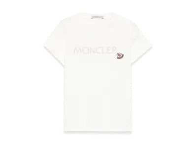 MONCLER Kids T-Shirt With Logo "White"