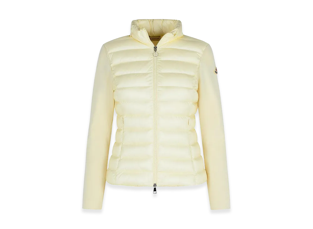MONCLER Women's Virgin Wool Blend Jacket "Cream"